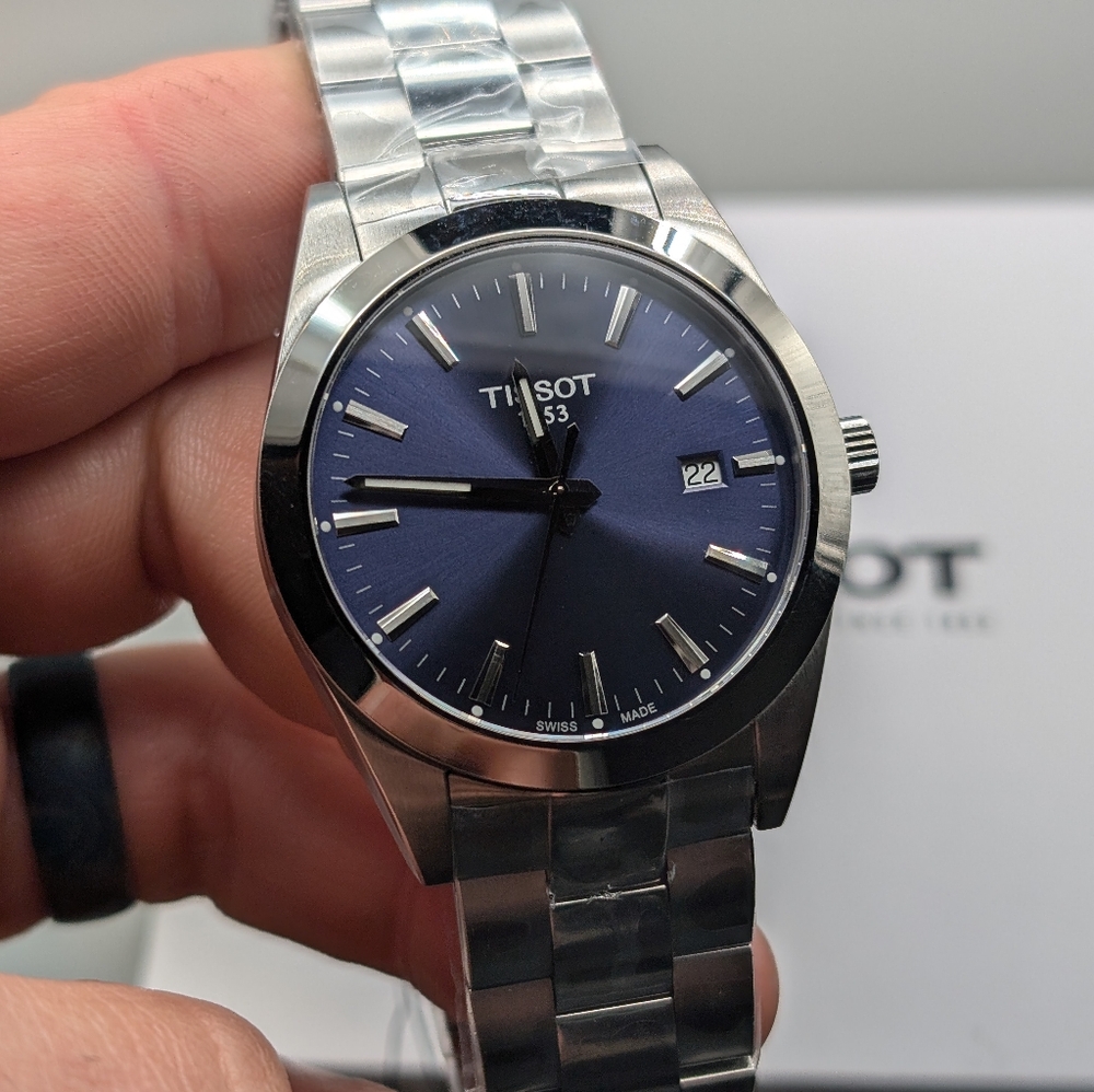 Tissot Gentleman Quartz Blue dial